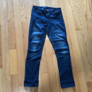 Calvin Klein straight leg, low rise jean